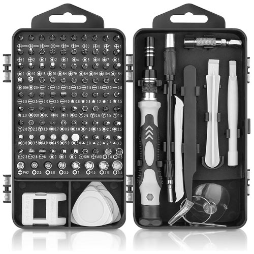 Hautton 118 pieces Mini Precision Screwdriver Set