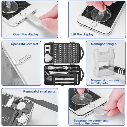 Hautton 118 pieces Mini Precision Screwdriver Set - Image 5