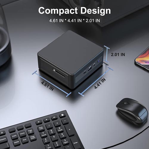 Intel NUC 11 with Newest 11th Gen Quad-Core - Image 2