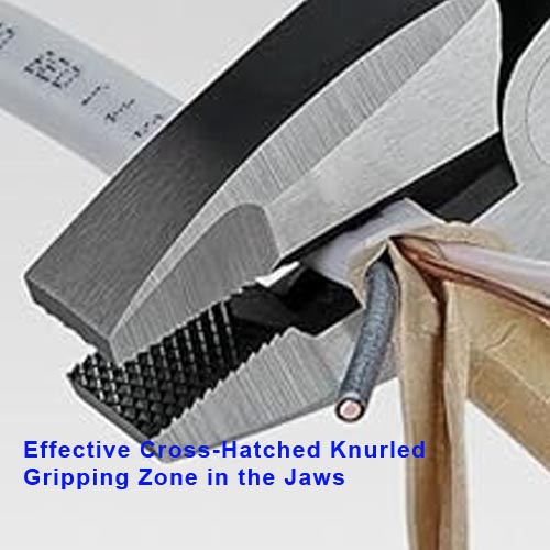 Knipex 9.5" Ultra-High Leverage Lineman's Pliers - Image 4