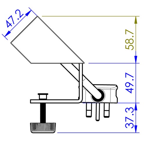 ATHENA NKA02UAC3G30WT Desktop Power + USB Charging Rail - Image 2