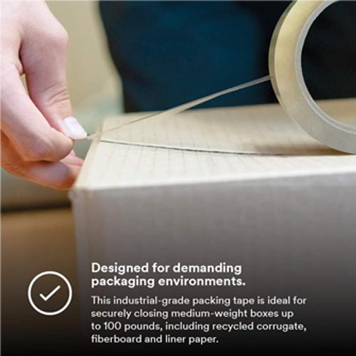 Scotch 373 Industrial-Grade Packing Tape, 48 mm x 50 m - Image 4