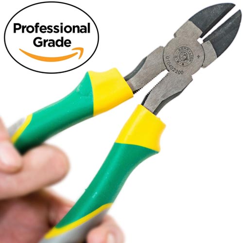 Berrylion 8-Inch Professional Pliers Heavy Duty Wire Cutter - Image 6