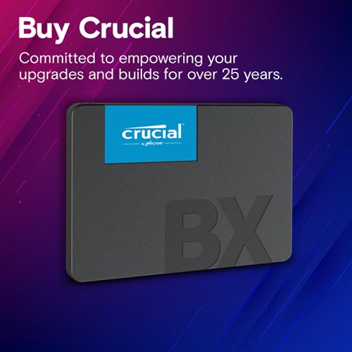 Crucial BX500 4TB 3D NAND SATA 2.5-Inch Internal SSD - Image 3