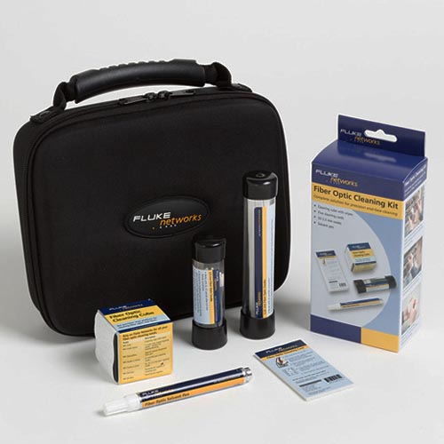 FLUKE Fiber Optic Cleaning Kit NFC-KIT-CASE
