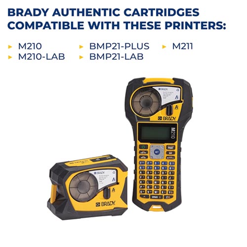 Brady Official (M21-500-499-TB) High Adhesion Cloth Label Tape - Image 3