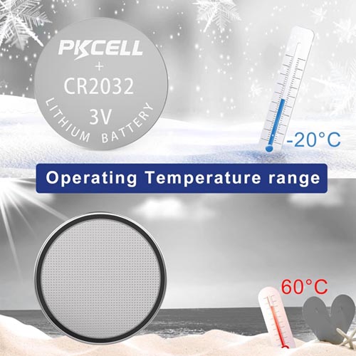 PKCELL CR2032 button cell lithium batteries 3.0 V 210 mAh - Image 5