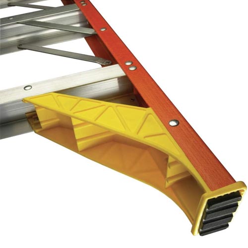 Werner T6204 Twin Step Fiberglass Ladder - Image 2