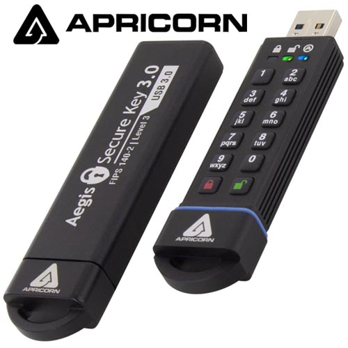 Apricorn 12-0 GB USB 3.0 Flash Drive ASK3-120GB