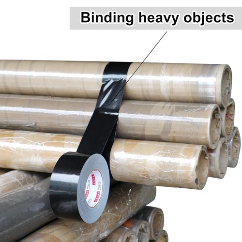 BOMEI PACK Duct Tape - 2 Inches x 55 Yards Black - Image 4