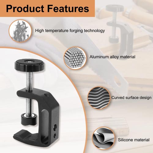 LEADRISE C-Clamp With 1/4 And 3/8 Thread Hole - Image 4