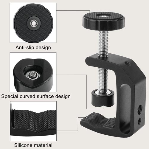 LEADRISE C-Clamp With 1/4 And 3/8 Thread Hole - Image 3