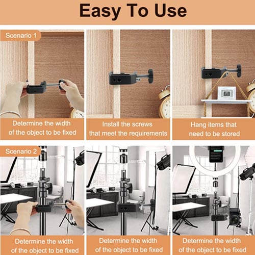 LEADRISE C-Clamp With 1/4 And 3/8 Thread Hole - Image 2