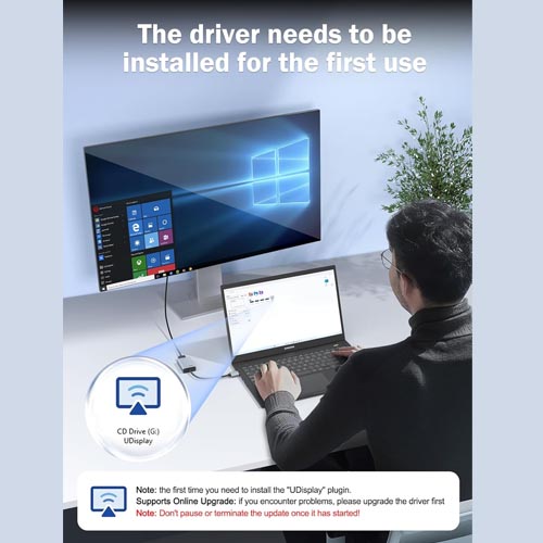 Lemorele USB to HDMI - Windows 7, 8, 10/MacOS10.15 - Image 8