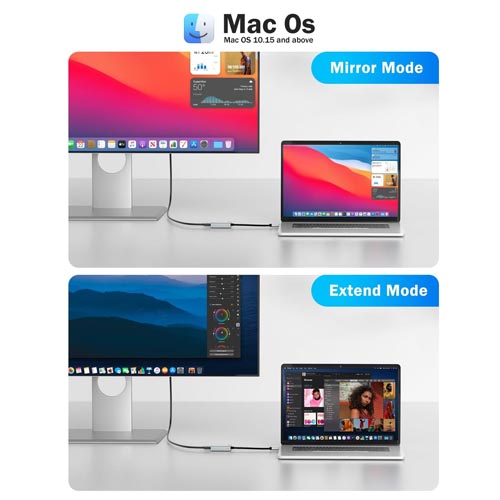 Lemorele USB to HDMI - Windows 7, 8, 10/MacOS10.15 - Image 6