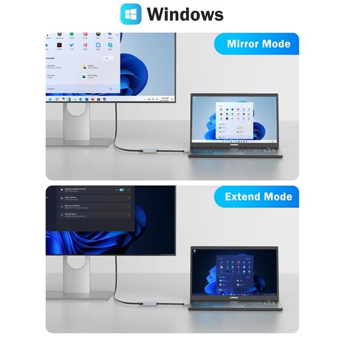 Lemorele USB to HDMI - Windows 7, 8, 10/MacOS10.15 - Image 5
