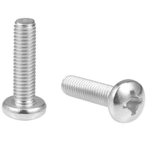 uxcell M8x30mm Stainless Steel Phillips Pan Head Screw 5 pcs