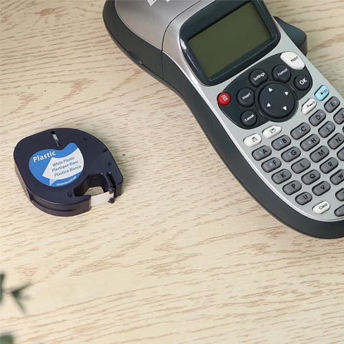 Upwinning Dymo Letratag Compatible White Plastic Tape 91201 - Image 2