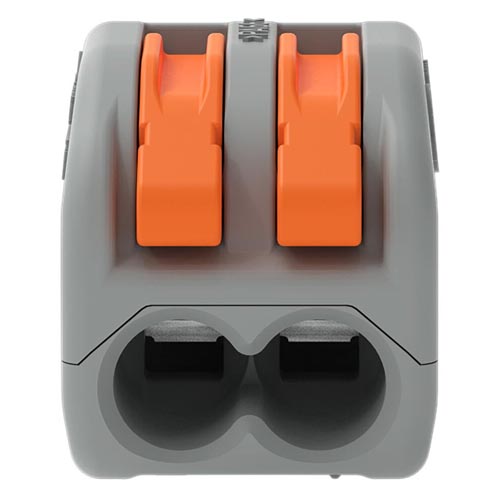 WAGO 222-412 2 Way Lever Operated Terminal Connector - Image 8