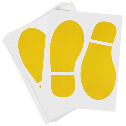 BLEBRDME 10 Pairs 10 Inches Shoes Footprint - Image 4