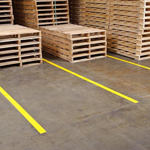 Brady 104312 2”ToughStripe Floor Marking Tape Yellow - Image 4
