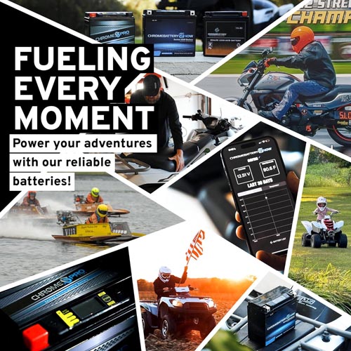 CB Chromebattery 12V 9AH SLA Battery - Image 7