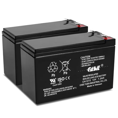 Casil CA1272 12V 7.2Ah Sealed Lead Acid Battery