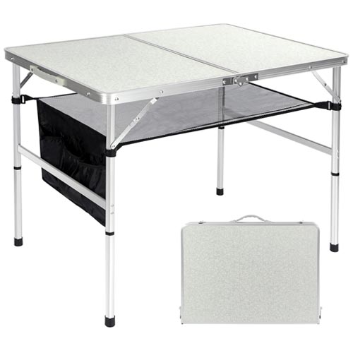 RedSwing Adjustable Height Folding Table 90 X 60 X 70 cm