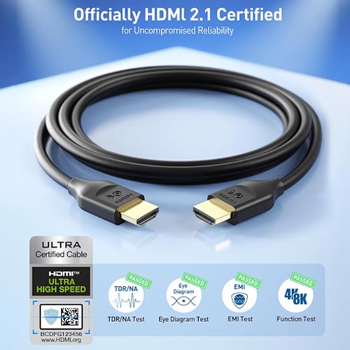 Cable Matters 300029 48Gbps 8K@60Hz 2 M HDMI Cable - Image 9