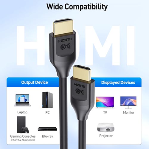 Cable Matters 300029 48Gbps 8K@60Hz 2 M HDMI Cable - Image 3