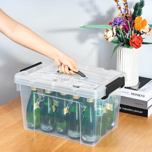 Cetomo 25Qt*3 Plastic Storage Bins, Storage Box - Image 4