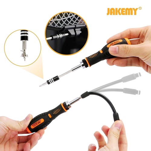JAKEMY 69 in 1 Precision Ratchet Screwdriver Kit - Image 5