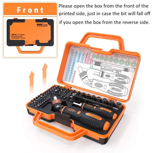 JAKEMY 69 in 1 Precision Ratchet Screwdriver Kit - Image 2