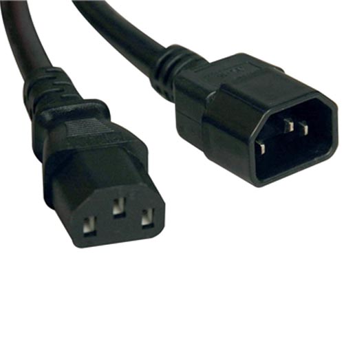 Tripp Lite C14 to C13 10-ft Power Extension Cord 15A