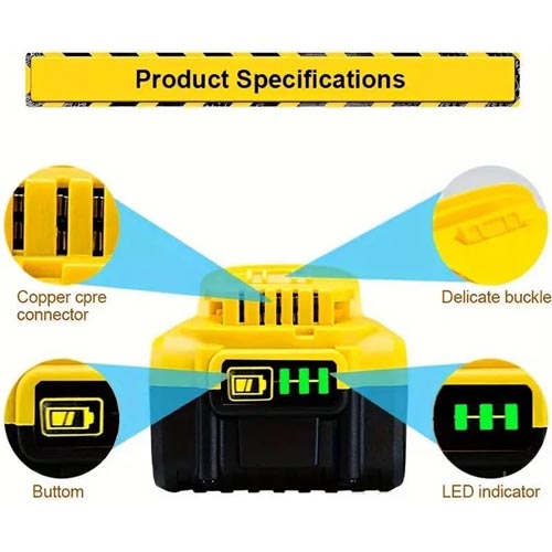 PracticalDeals Replacement Battery for Dewalt 20V MAX - Image 3