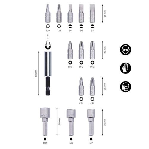 Bosch X-Line 33pcs Mixed Drill Bits Set (2607019325) - Image 5