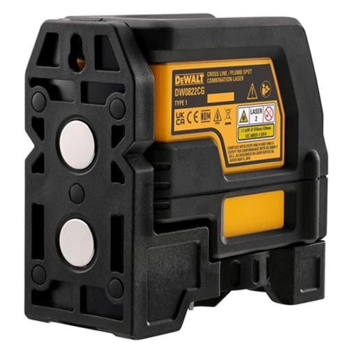 DEWALT Pivoting Cross & Spot Laser Level (DW0822CG)