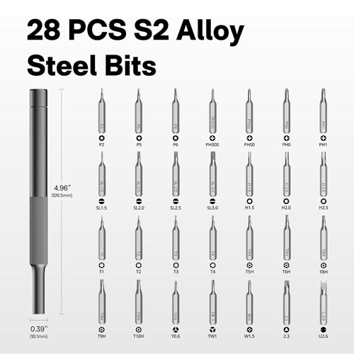 HOTO QWLSD009 28 in 1 Precision Screwdriver Set - Image 3