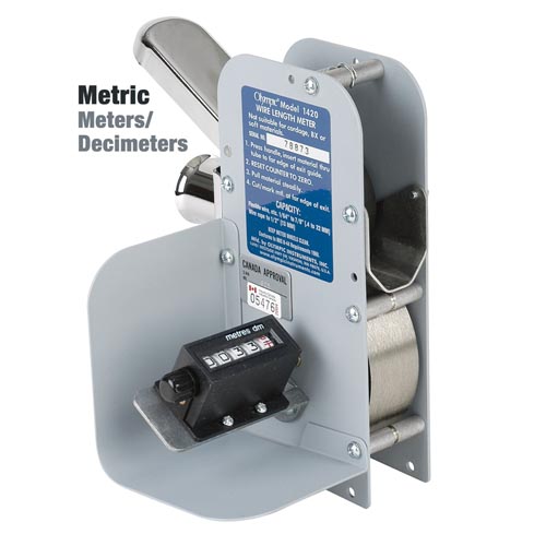 Olympic 1420 Metric meters and decimeters Wire Measurer
