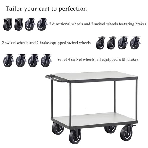 TOO TCO Heavy Duty 8 Inch Caster Wheels 3200 Lbs - Image 4