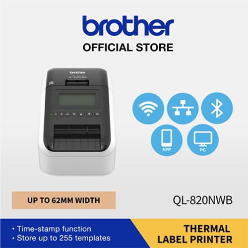 Brother QL-820NWB Wireless Professional Labeller - Image 11