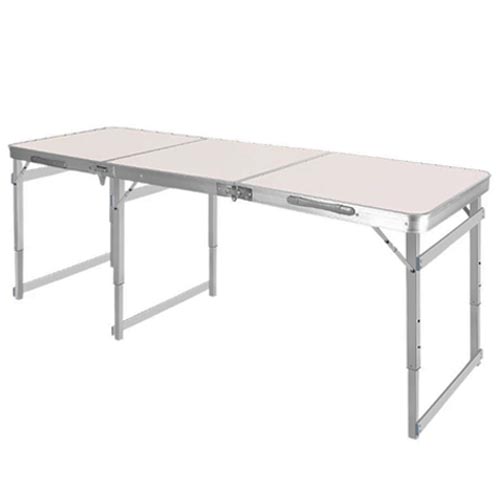 HD-Aluminium Tri-Folding Table 180 x 60X 70 cm