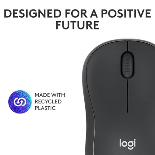 Logitech M240 Silent Bluetooth Mouse (Graphite) - Image 3