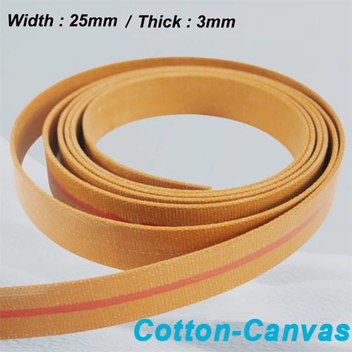 PracticalDeals 25mm X 3mm X 100 m Cotton Canvas Belts