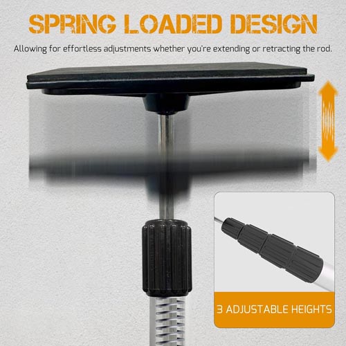 SAFEACET 12FT Stainless Steel Zipper Walls Poles Kit - Image 4