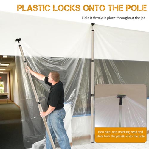 SAFEACET 12FT Stainless Steel Zipper Walls Poles Kit - Image 3