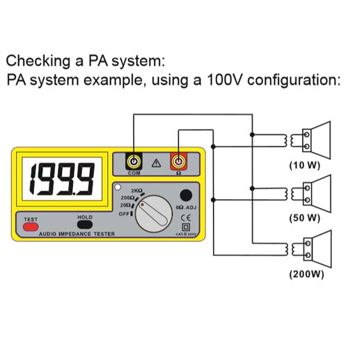 SEW 1107 IM Audio Impedance Tester - Image 3