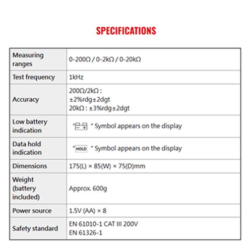 SEW 1107 IM Audio Impedance Tester - Image 2