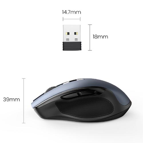 UGREEN MU006 Wireless Ambidextrous 4000DPI Mouse - Image 7