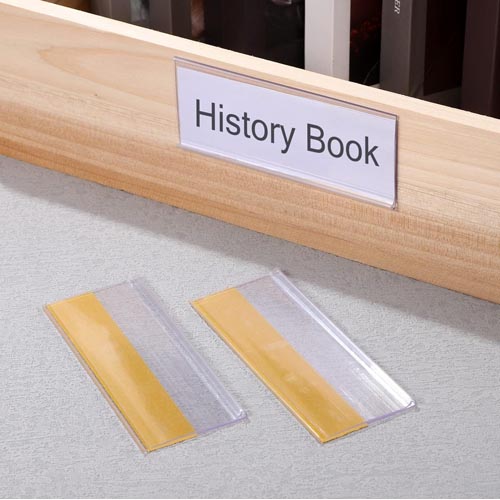 XoeLLe 8X4.2 cm Adhesive Shelf Labels x 50 - Image 2